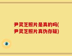 尹灵芝照片是真的吗(尹灵芝照片真伪存疑)