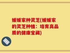 媛媛家种灵芝(媛媛家的灵芝种植：培育高品质的健康宝藏)