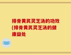 排骨黄芪灵芝汤的功效(排骨黄芪灵芝汤的健康益处