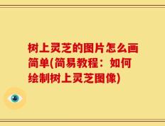 树上灵芝的图片怎么画简单(简易教程：如何绘制树上灵芝图像)