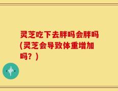 灵芝吃下去胖吗会胖吗(灵芝会导致体重增加吗？)