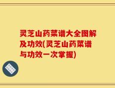 灵芝山药菜谱大全图解及功效(灵芝山药菜谱与功效一次掌握)