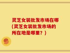 灵芝女装批发市场在哪(灵芝女装批发市场的所在地是哪里？)