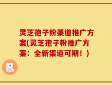 灵芝孢子粉渠道推广方案(灵芝孢子粉推广方案：全新渠道可期！)