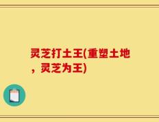 灵芝打土王(重塑土地，灵芝为王)