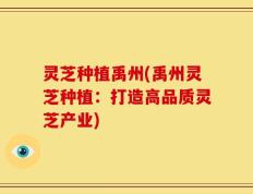 灵芝种植禹州(禹州灵芝种植：打造高品质灵芝产业)