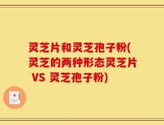 灵芝片和灵芝孢子粉(灵芝的两种形态灵芝片 VS 灵芝孢子粉)