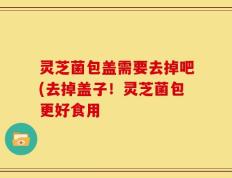 灵芝菌包盖需要去掉吧(去掉盖子！灵芝菌包更好食用