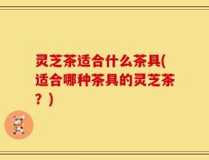 灵芝茶适合什么茶具(适合哪种茶具的灵芝茶？)