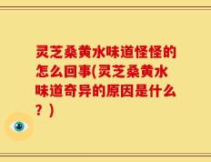 灵芝桑黄水味道怪怪的怎么回事(灵芝桑黄水味道奇异的原因是什么？)