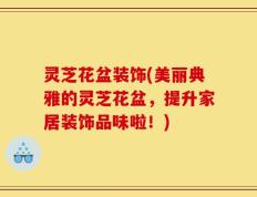 灵芝花盆装饰(美丽典雅的灵芝花盆，提升家居装饰品味啦！)