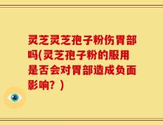 灵芝灵芝孢子粉伤胃部吗(灵芝孢子粉的服用是否会对胃部造成负面影响？)