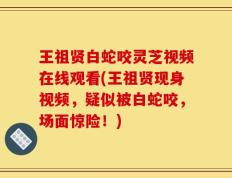 王祖贤白蛇咬灵芝视频在线观看(王祖贤现身视频，疑似被白蛇咬，场面惊险！)