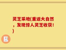灵芝采地(重返大自然，发现惊人灵芝收获！)