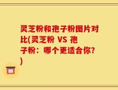 灵芝粉和孢子粉图片对比(灵芝粉 VS 孢子粉：哪个更适合你？)