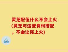 灵芝配伍什么不会上火(灵芝与这些食材搭配，不会让你上火)