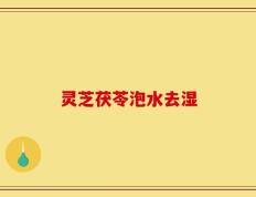 灵芝茯苓泡水去湿