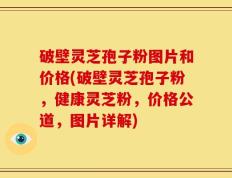 破壁灵芝孢子粉图片和价格(破壁灵芝孢子粉，健康灵芝粉，价格公道，图片详解)