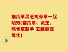猫爪草灵芝鸡骨草一起功效(猫爪草、灵芝、鸡骨草联手 五脏健康优化)