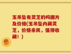 玉吊坠有灵芝的吗图片及价格(玉吊坠内藏灵芝，价格亲民，值得收藏！)