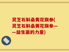 灵芝石斛桑黄花旗参(灵芝石斛桑黄花旗参——益生菌的力量)