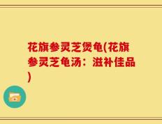 花旗参灵芝煲龟(花旗参灵芝龟汤：滋补佳品)
