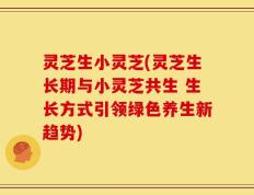 灵芝生小灵芝(灵芝生长期与小灵芝共生 生长方式引领绿色养生新趋势)