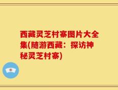 西藏灵芝村寨图片大全集(随游西藏：探访神秘灵芝村寨)