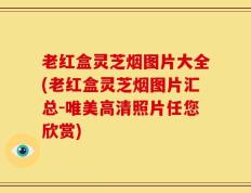 老红盒灵芝烟图片大全(老红盒灵芝烟图片汇总-唯美高清照片任您欣赏)