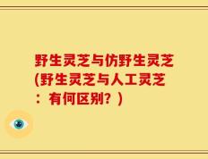 野生灵芝与仿野生灵芝(野生灵芝与人工灵芝：有何区别？)