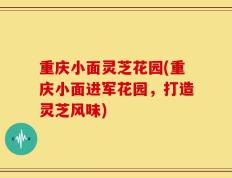 重庆小面灵芝花园(重庆小面进军花园，打造灵芝风味)