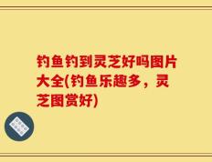 钓鱼钓到灵芝好吗图片大全(钓鱼乐趣多，灵芝图赏好)