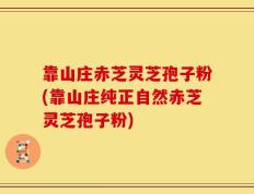 靠山庄赤芝灵芝孢子粉(靠山庄纯正自然赤芝灵芝孢子粉)