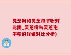 灵芝粉和灵芝孢子粉对比图_灵芝粉与灵芝孢子粉的详细对比分析)