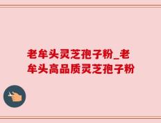 老牟头灵芝孢子粉_老牟头高品质灵芝孢子粉