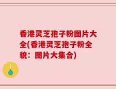香港灵芝孢子粉图片大全(香港灵芝孢子粉全貌：图片大集合)