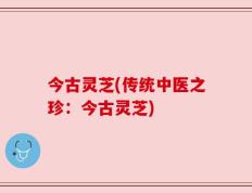 今古灵芝(传统中医之珍：今古灵芝)