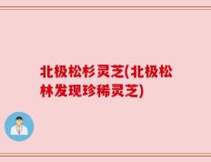 北极松杉灵芝(北极松林发现珍稀灵芝)