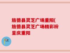 旌德县灵芝广场重阳(旌德县灵芝广场精彩纷呈庆重阳
