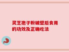 灵芝孢子粉破壁后食用的功效及正确吃法