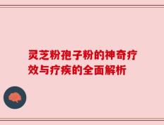 灵芝粉孢子粉的神奇疗效与疗疾的全面解析