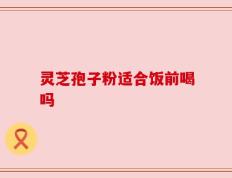 灵芝孢子粉适合饭前喝吗