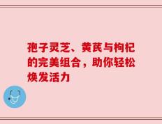 孢子灵芝、黄芪与枸杞的完美组合，助你轻松焕发活力
