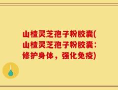 山楂灵芝孢子粉胶囊(山楂灵芝孢子粉胶囊：修护身体，强化免疫)