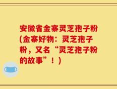 安徽省金寨灵芝孢子粉(金寨好物：灵芝孢子粉，又名“灵芝孢子粉的故事”！)