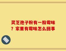 灵芝孢子粉有一股霉味？家里有霉味怎么回事