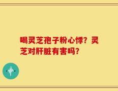 喝灵芝孢子粉心悸？灵芝对肝脏有害吗？