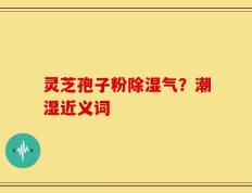 灵芝孢子粉除湿气？潮湿近义词