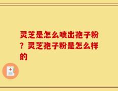 灵芝是怎么喷出孢子粉？灵芝孢子粉是怎么样的