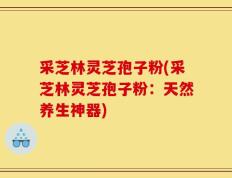 采芝林灵芝孢子粉(采芝林灵芝孢子粉：天然养生神器)